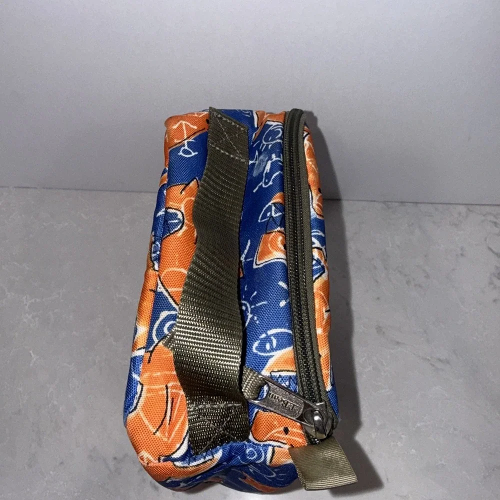LL BEAN SHARK  PRINT CAMOUFLAGE ZIPPERED KIDS LUNCH BOX BAG